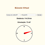 Aplicativo 3 : Bússola (Compass) Virtual - aplicativo online