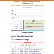 Aplicativo 4 : Lógica formal e silogismos categóricos de forma típica - aplicativo online