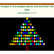 Capa do artigo Uma postagem especial, neste dia de Natal