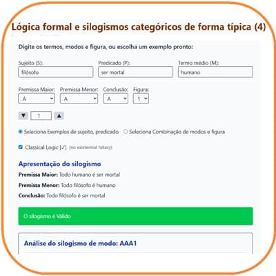 Lógica formal e silogismos categóricos de forma típica (4)