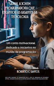 Capa do livro A jovem programadora que encantou as gigantes da Tecnologia