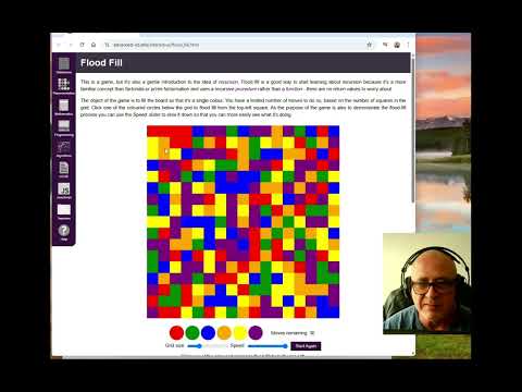 Thumbnail de Algoritmo flood fill : jogo didático