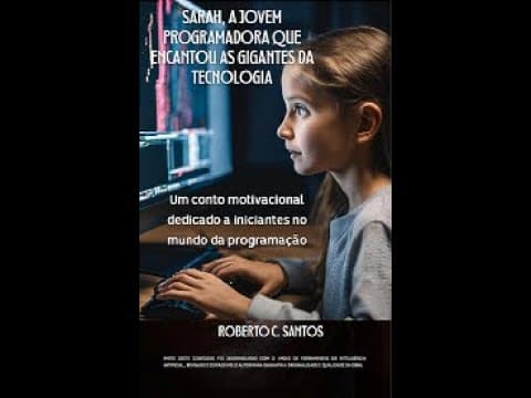Capa do vídeo Sarah a Jovem Programadora (e-Book)