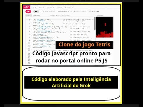 Thumbnail de Clone do jogo Tetris em Javascript