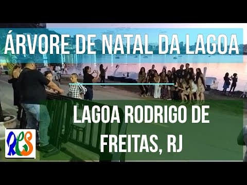 Thumbnail de Árvore de Natal - Lagoa Rodrigo Rodrigo de Freitas - RJ