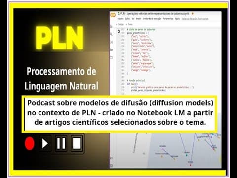 Capa do vídeo Modelos de Difusão em PLN