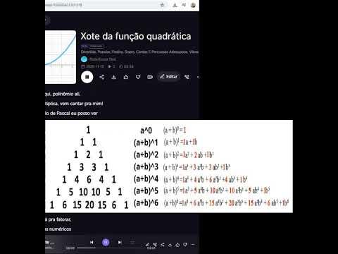 Thumbnail de Xote da Funcao Quadratica