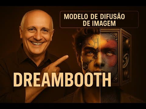 Capa do vídeo DreamBooth: Geração de Imagens Personalizadas por Difusão