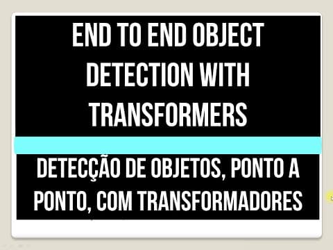 Thumbnail de DETR Object Detection With Transformers