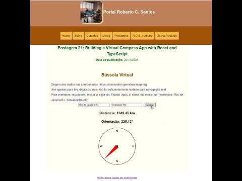 Thumbnail de Bússola Online