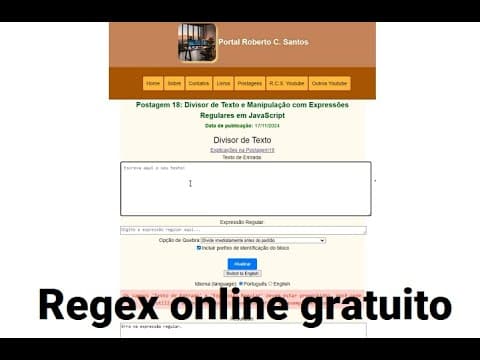 Regex online Thumbnail de Regex online