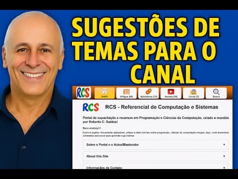 Sugira Tema de Programação e Computação Thumbnail de Sugira Tema de Programação e Computação