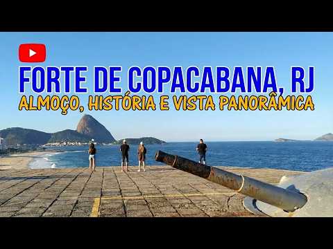 Forte de Copacabana: Almoço, vista panorâmica, história e pôr do sol Thumbnail de Forte de Copacabana: Almoço, vista panorâmica, história e pôr do sol